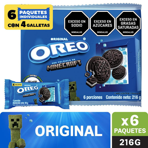 galleta oreo  216g original